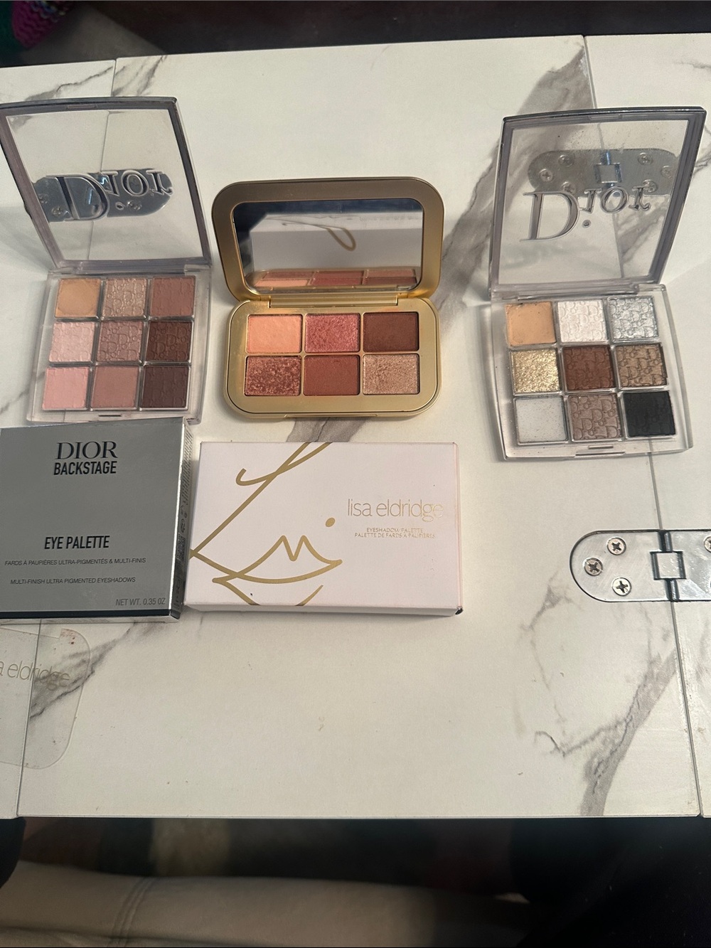 Dior , Lisa Eldridge Eye Shadow Palette Bundle of 3